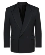 Fashion Show Michele Morrone Black Suit
