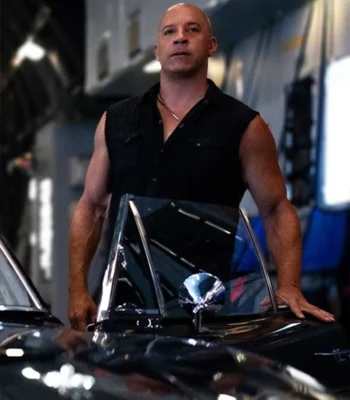 Fast X 2023 Vin Diesel Black Vest