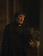 Father Brennan The First Omen 2024 Trench Coat