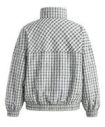 Caitlin Clark Checked Chambray Jacket