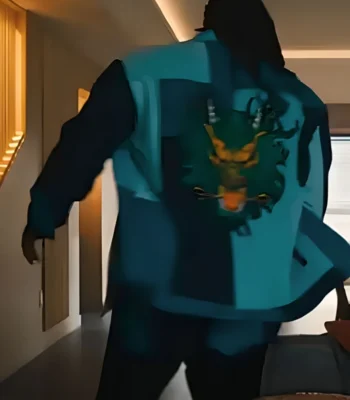 Love Hurts Marshawn Lynch Blue Patchwork Jacket