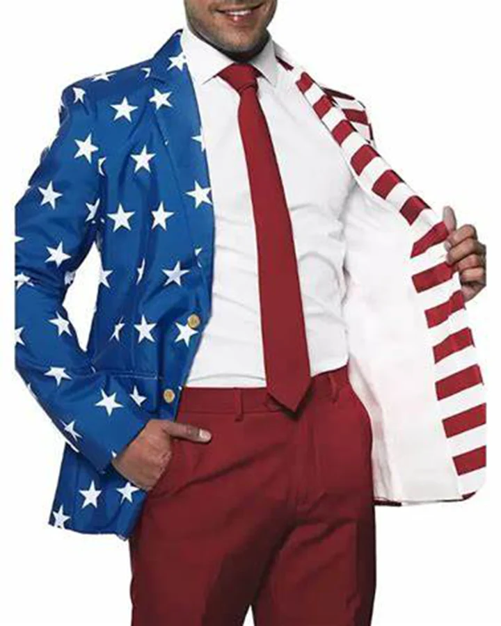 Flag Of The United States Suit Flag Of The United States Suit