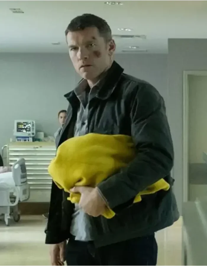 Fractured Sam Worthington Cotton Jacket Fractured Sam Worthington Cotton Jacket