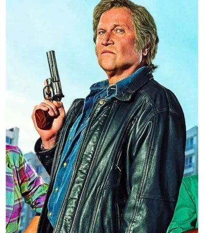 Police Flash 80 François Damiens Black Jacket