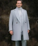 Gabriel Good Omens Jon Hamm Suiting Fabric Long Coat