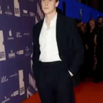 George MacKay Femme 2024 Event Black Suit