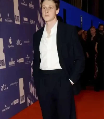 George MacKay Femme 2024 Event Black Suit