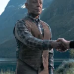Giancarlo Esposito The Electric State Brown Vest