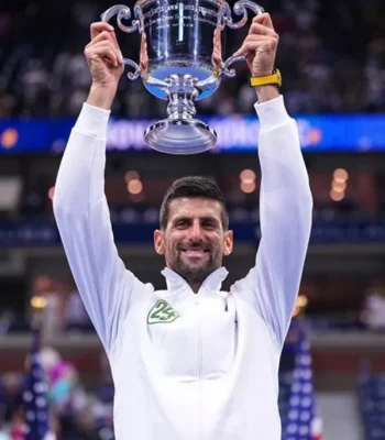 Grand Slam Novak Djokovic 24th White Jacket