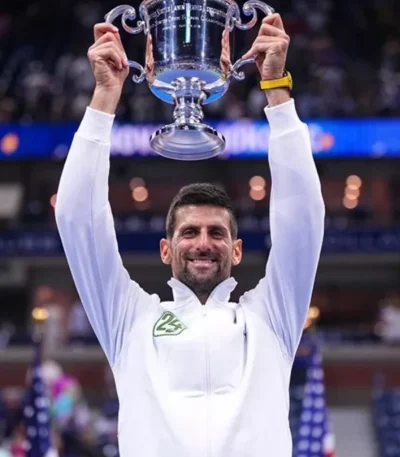 Grand Slam Novak Djokovic 24th White Jacket