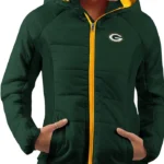 Green Bay Packers Puffer Hooded Jacket