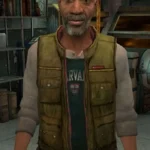 Half Life 2 Dr Eli Vance Green Cotton Vest