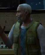 Half Life 2 Dr Eli Vance Green Cotton Vest