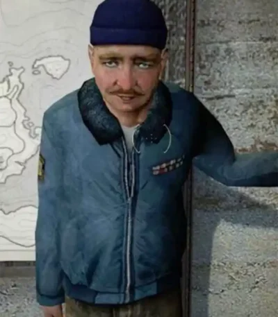 Half Life 2 Odessa Cubbage Blue Bomber Jacket