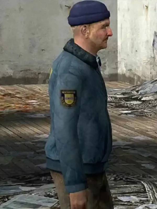 Half Life 2 Odessa Cubbage Blue Bomber Jacket
