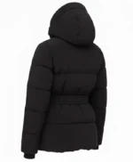 Alix Earle Halfdays Ski Black Puffer Jacket
