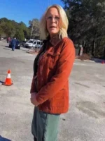 Halloween Ends Jamie Lee Curtis Cotton Jacket