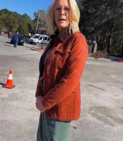 Halloween Ends Jamie Lee Curtis Cotton Jacket