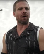 Heels S01 Stephen Amell Black Vest