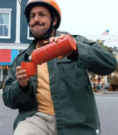Hubie Halloween Adam Sandler Green Jacket