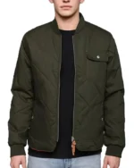 Ian Harding Pretty Little Liars S05 Quilted Jacket