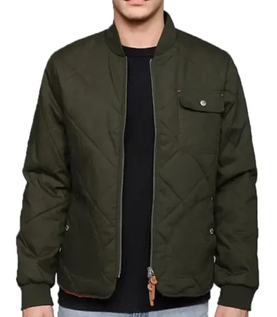 Ian Harding Pretty Little Liars S05 Quilted Jacket