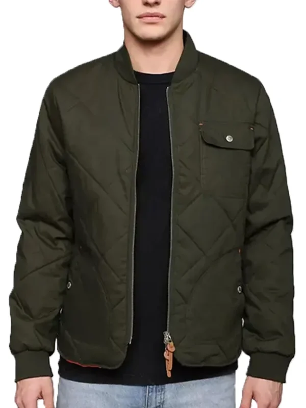 Ian Harding Pretty Little Liars S05 Quilted Jacket
