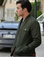Ian Harding Pretty Little Liars S05 Quilted Jacket