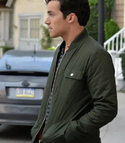Ian Harding Pretty Little Liars S05 Quilted Jacket