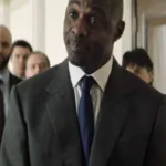 Idris Elba Heads of State Grey Suit