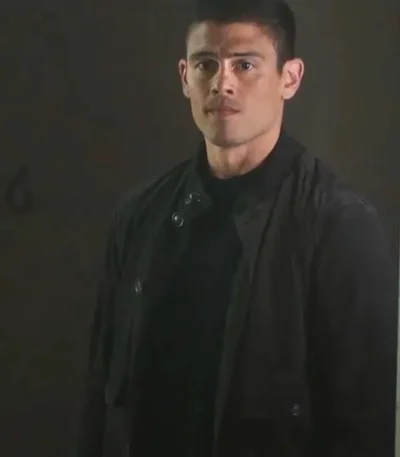 Isaac Laid Black Bomber Jacket