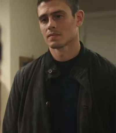 Isaac Laid Black Bomber Jacket