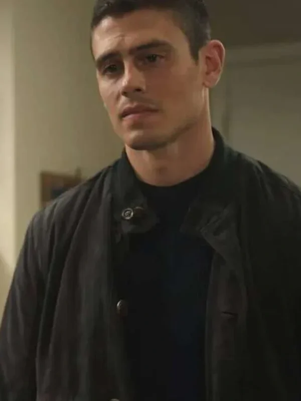 Isaac Laid Black Bomber Jacket
