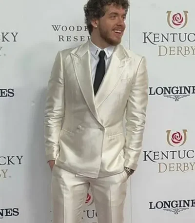 Jack Harlow White Suit