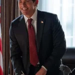 James Marsden Paradise Black Suit
