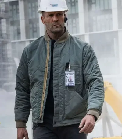 Jason Statham A Working Man Bomber Jacket