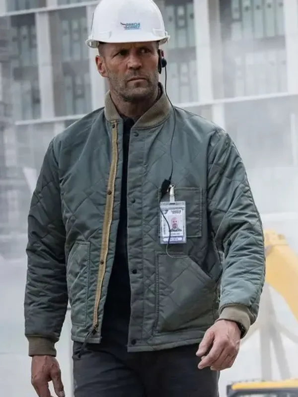 Jason Statham A Working Man Bomber Jacket