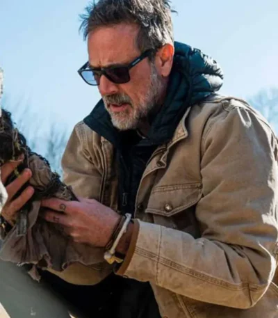 Jeffrey Dean Morgan The Unholy Gerry Fenn Brown Jacket