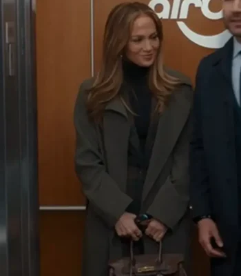 Office Romance Jennifer Lopez Wool Coat