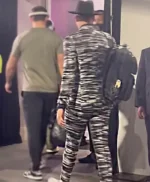 Joe Burrow Super Bowl Tiger Striped Suit