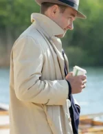 Joel Edgerton The Boys in the Boat Trench Coat