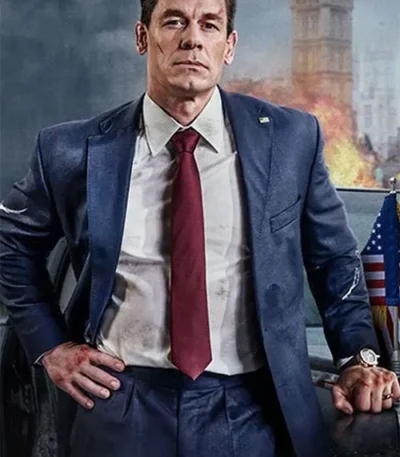 John Cena Heads of State Blue Suit