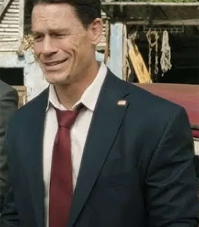 John Cena Heads of State Blue Suit