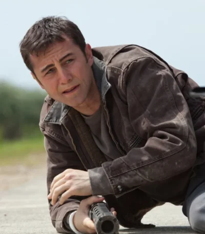 Joseph Gordon Levitt Looper Brown Cotton Jacket