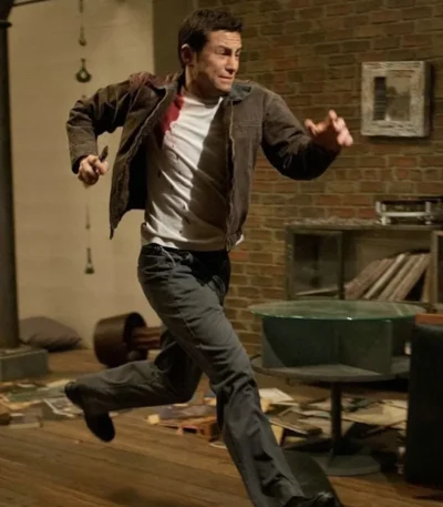 Joseph Gordon Levitt Looper Brown Cotton Jacket