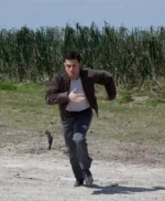 Joseph Gordon Levitt Looper Brown Cotton Jacket