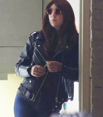 Josephine Carstensen Killer Clown Girls Black Leather Jacket