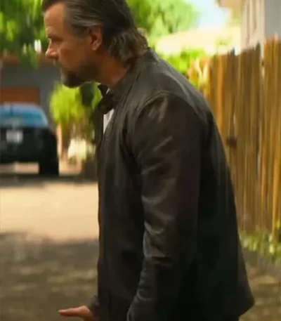 Josh Duhamel London Calling Distressed Leather Jacket