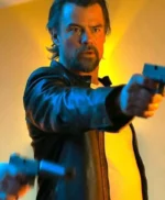 Josh Duhamel London Calling Distressed Leather Jacket