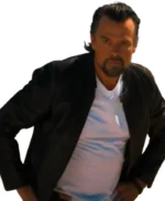 Josh Duhamel London Calling Distressed Leather Jacket